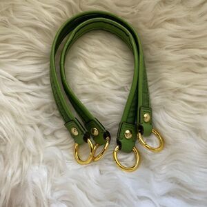 Green Leather Shoulder Bag Replacement Strap